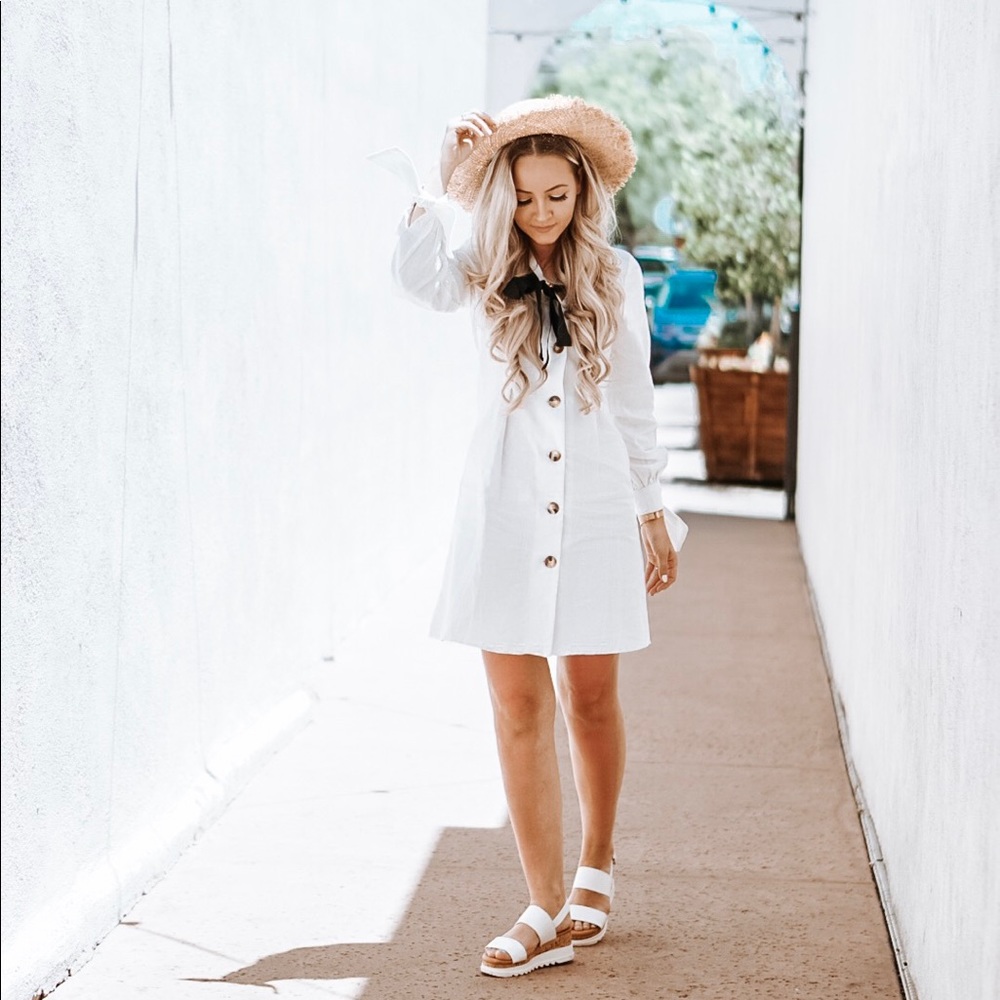 White dress